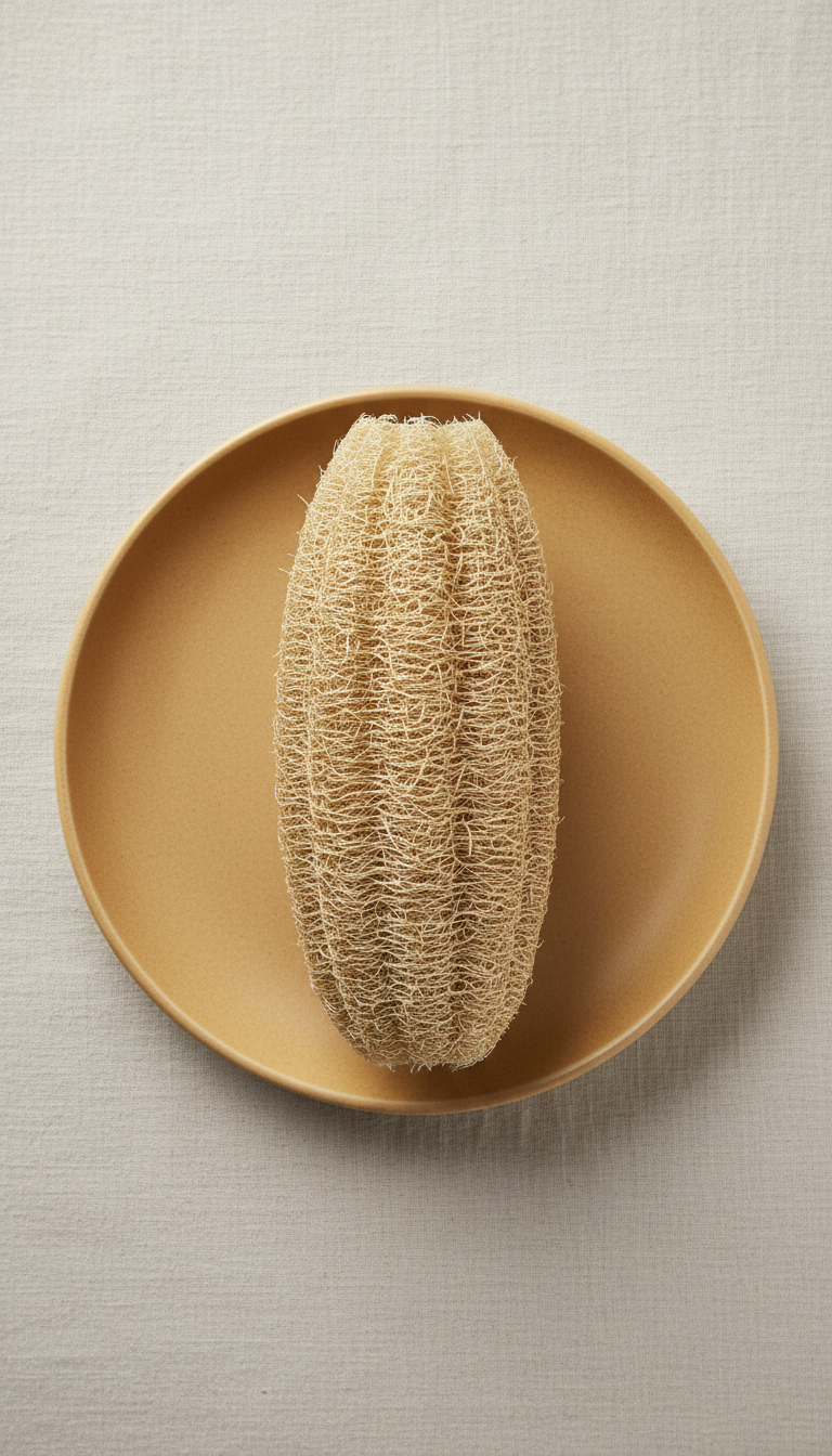 Whole Loofah With Natural Fiber