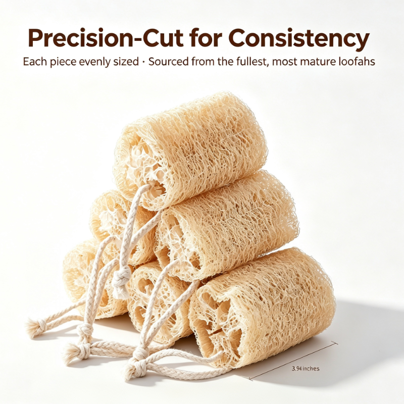Luffamily Premium 3.94″ Natural Cleaning Scrubber