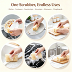 Luffamily Premium 3.94″ Natural Cleaning Scrubber