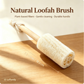 Luffamily Wooden Handle Cup & Bottle Brush
