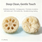Luffamily Natural Facial & Body Bath Poufs
