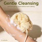 Luffamily Natural Facial & Body Bath Poufs