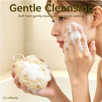Luffamily Natural Facial & Body Bath Poufs