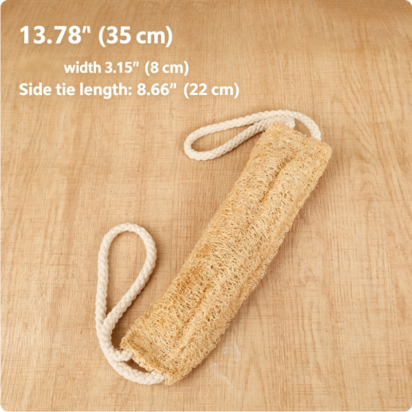Luffamily Premium Natural Scrubber Strap