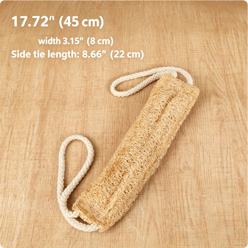 Luffamily Premium Natural Scrubber Strap
