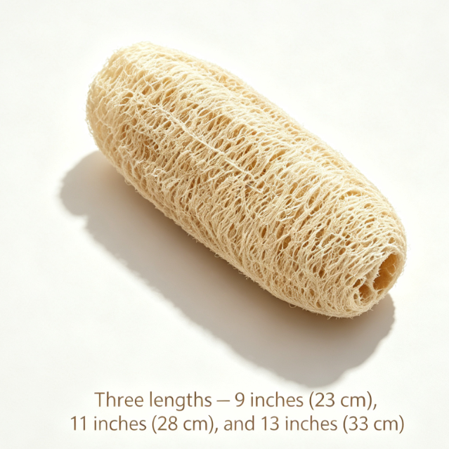 Luffamily DIY Raw Whole Loofah