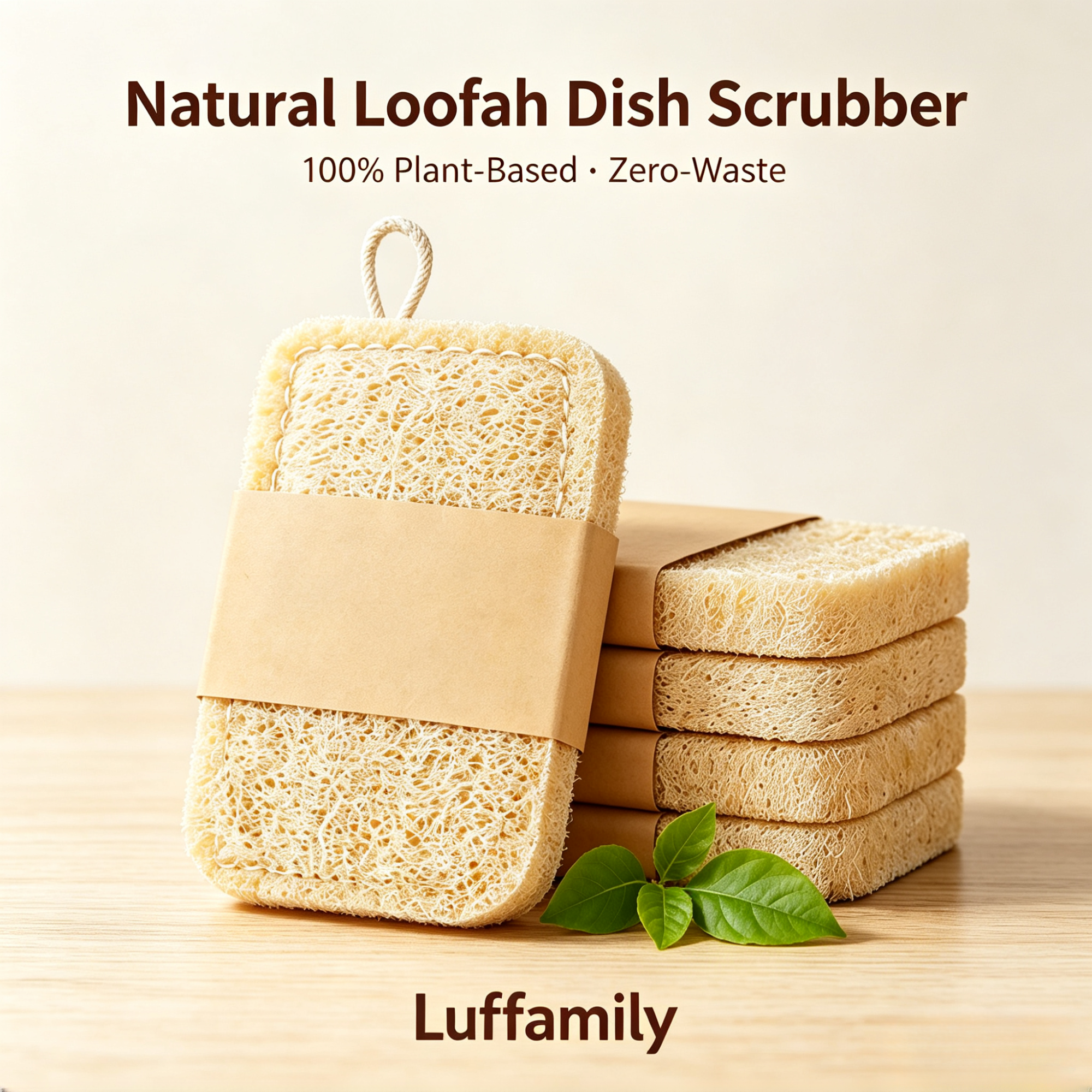 Luffamily Thickened Dish Scrubber