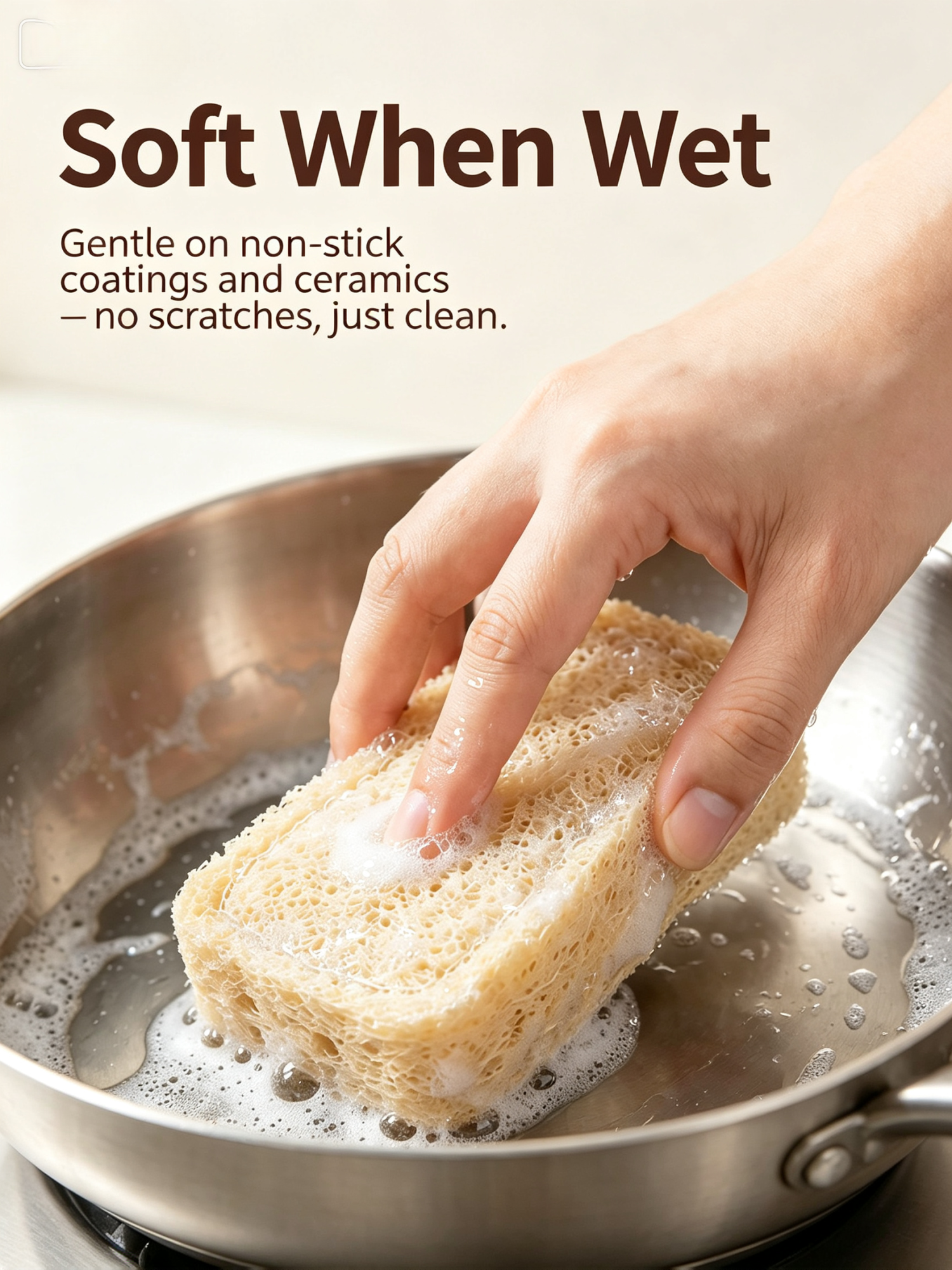 Luffamily Thickened Dish Scrubber
